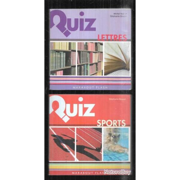 quiz lettres et quiz sports marabout flash michel noir et st�phanie bouvet