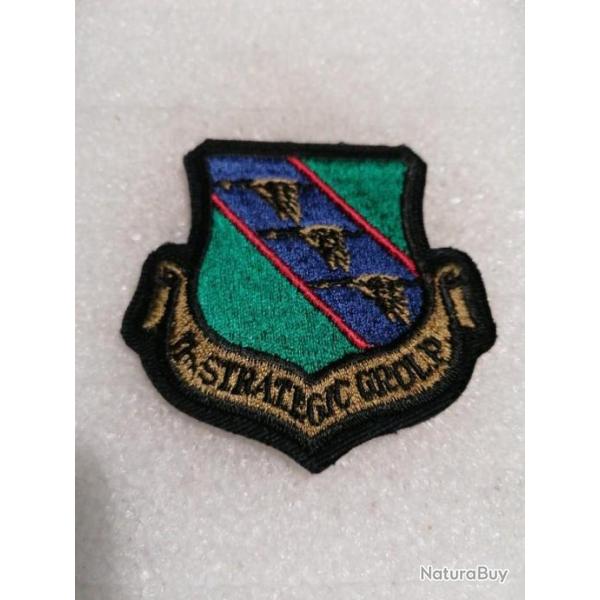 Patch arm�e us usaf 11st STRATEGIC GROUP kaki ORIGINAL