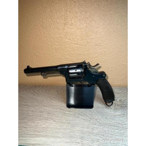 Support, pr�sentoir pour revolver Suisse 1882