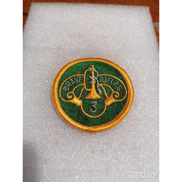 Patch arm�e us 3rd ARMORED CAVALERY R�GIMENT ORIGINAL