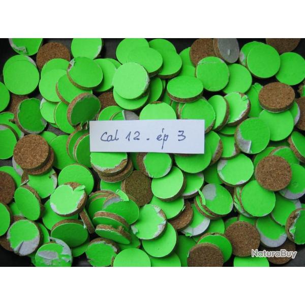 Prix  tr�s  bas  pour  Rondelles  de  compl�ment  cal  12  �paisseur 3 mm  (abim�es  �  la  d�coupe)