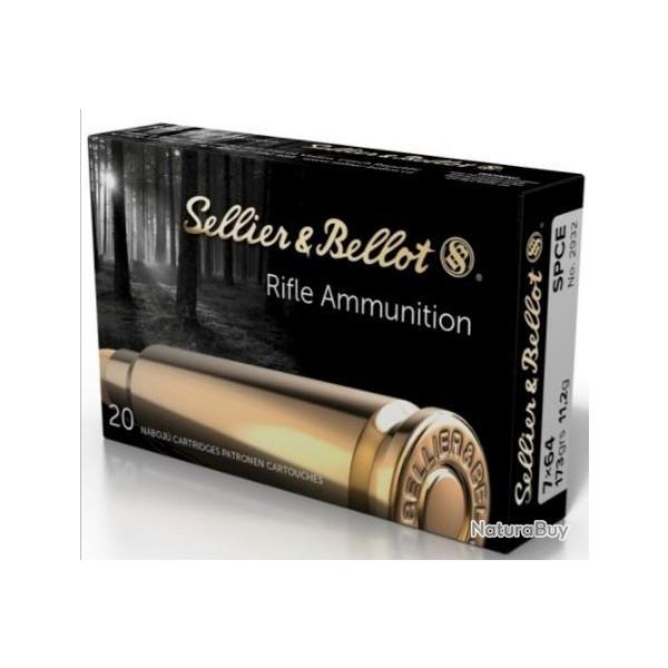 Munitions SELLIER&BELLOT spce cal.7x64 par 60