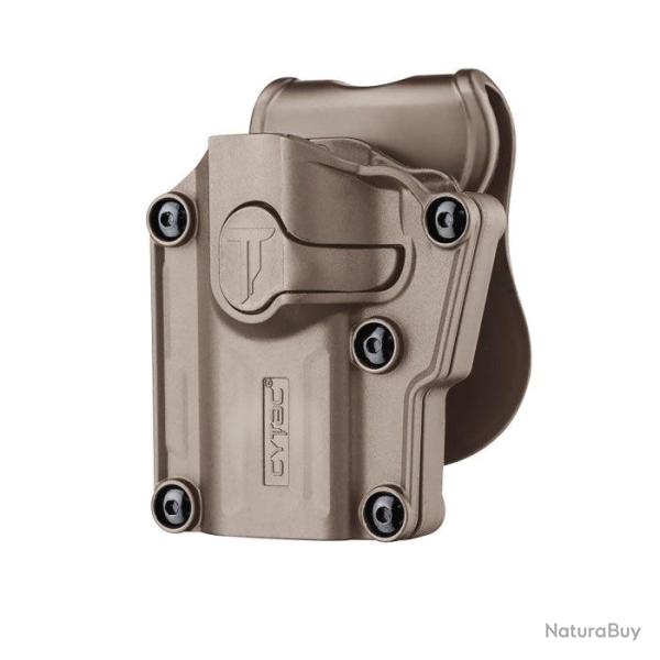 Holster universel Cytac new design FDE - Gaucher