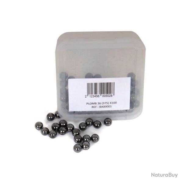 Boite de plombs Balle Europe Cal.36 x100