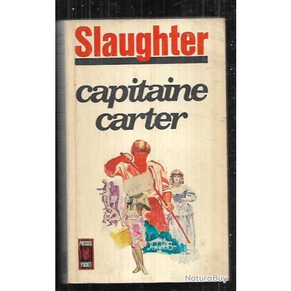 capitaine carter  de frank g.slaughter pirates, cape et d'�p�es presses pocket