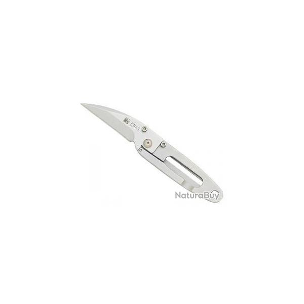 BEL407 COUTEAU FERMANT CRKT P.E.C.K LAME ACIER 3Cr13 AVEC CLIP CEINTURE/ PORTE BILLET NEUF