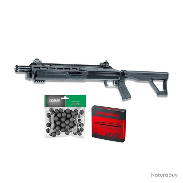 Pack pr�t a tirer T4E HDX68 Cal.68 - 16J (50 billes RBI68, 5 CO2)