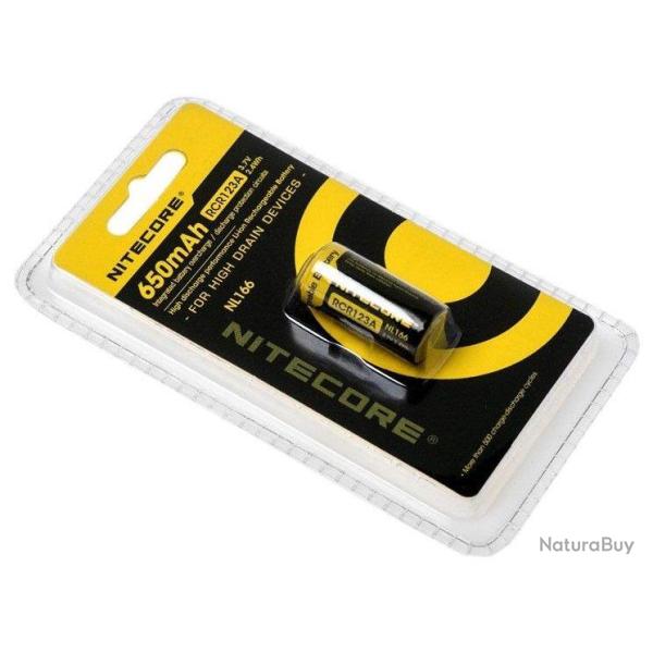 Pile RCR123A pour Thunder & Thunder Pro HIKMICRO