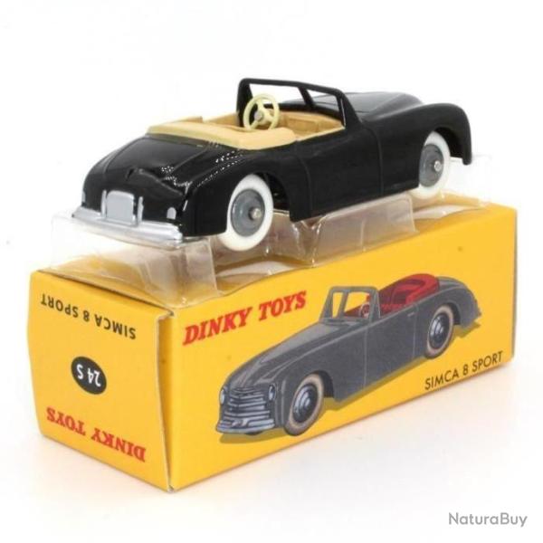 Voiture SINCA 8 SPORT  cabriolet ancien DINKY TOYS  24S + bote Neuve Intacte Collector