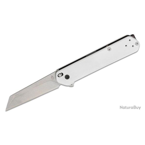 Couteau Gerber Spire A/O Lame Tanto Reverse 440 Manche Aluminium Linerlock Clip G1915