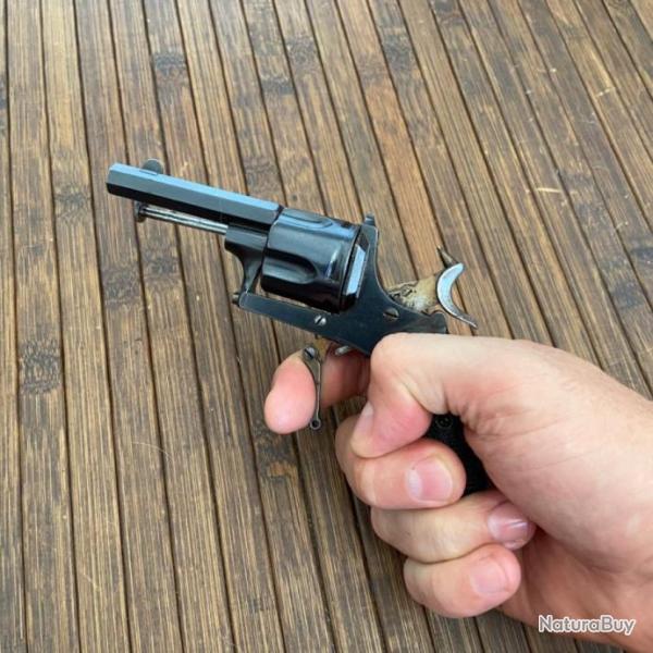 TR�S BEAU REVOLVER BULLDOG ST �TIENNE RPF Rivolier P�re & Fils CALIBRE  320