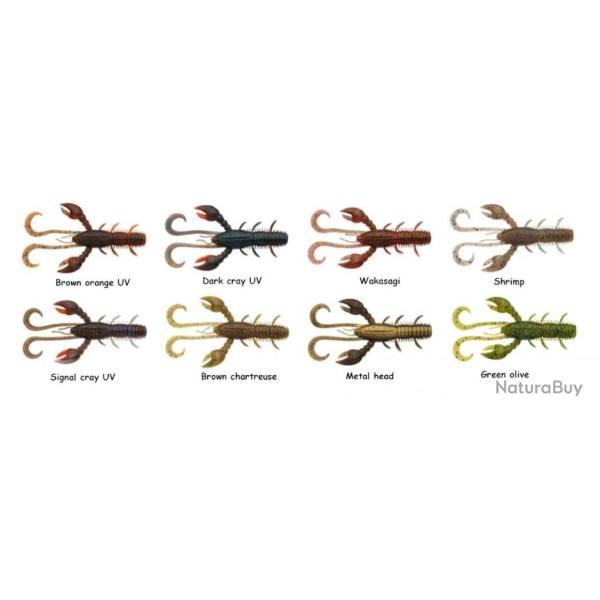 PULSE REALIST CRAW 10CM PAR 6 Green olive