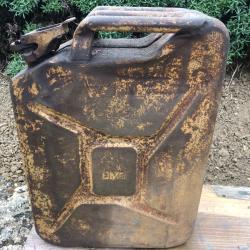 JERRICAN ANGLAIS 1943 WW2 WWII WD jerrycan bidon