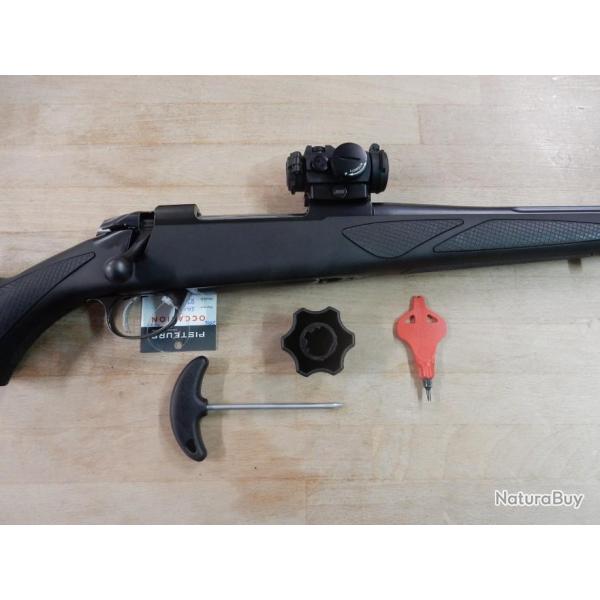 CARABINE SAKO 85 M SYNTHETIQUE CAL 30.06 + AIMPOINT H2 + MONTAGE MAKUICK OCCASION ETAT NEUF