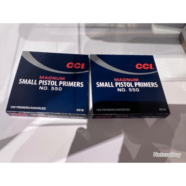 SMALL PISTOL  MAGNUM NO 550Bo�te de 100 pcs