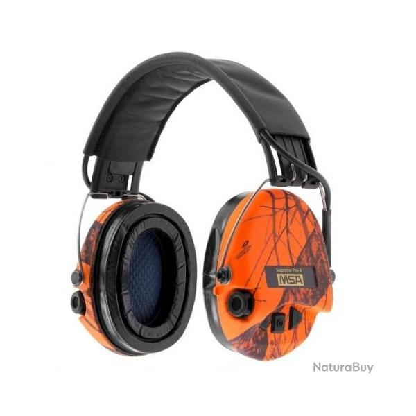 Wahoo - CASQUE MSA SUPREME PRO X LED CAMO ORANGE