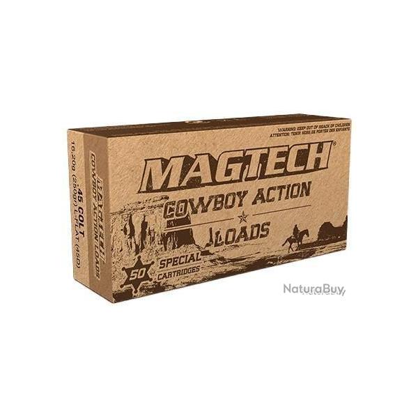Cartouches MAGTECH COWBOY ACTION - Cal. 45 Colt - 250gr LFN