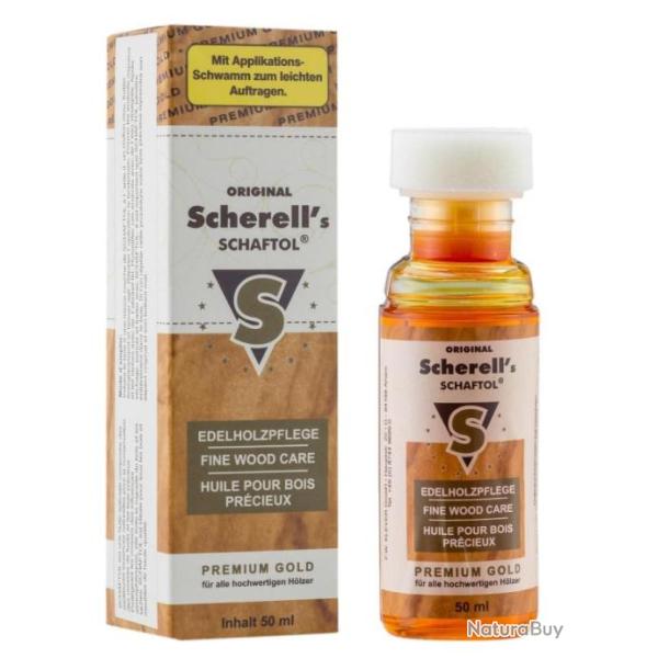 Huile SCHAFTOL pour bois pr�cieux prenium gold 50ml