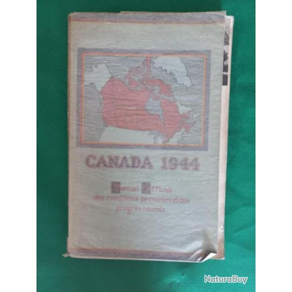 livre canada 1944 manuel officiel des conditions et des progr�s pr�sent