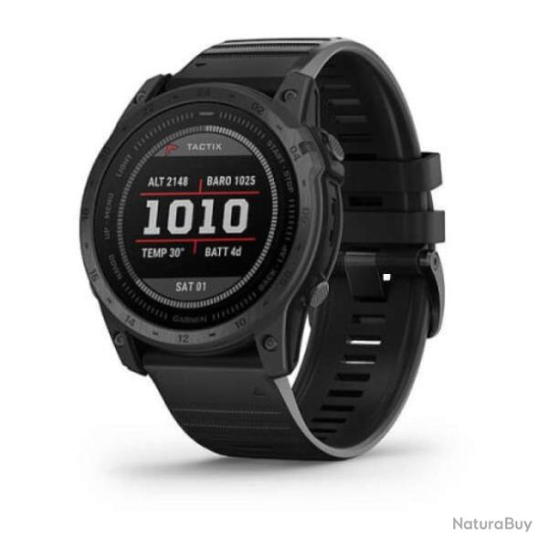 Montre GPS multifonction Garmin Tactix 7 Standard Edition - Noir