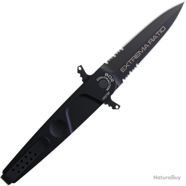 0229BLK - Couteau EXTREMA RATIO BD2 Contractor Black