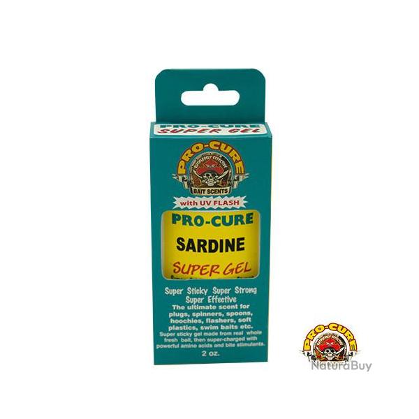 Attractant Pro Cure Super Gel Sardine