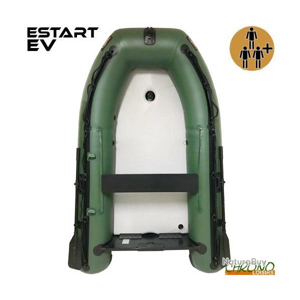 Bateau Pneumatique Carp Design Estart EV 270 Army Green Plancher Air