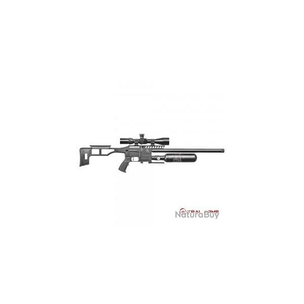Carabine KRAL Puncher Shadow F Carbon PCP - Calibre 6,35 mm, 19,9 Joules + (Ressort haute puissance)
