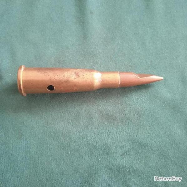 1 Cartouche 8mm Lebel frais�e meutralis�e