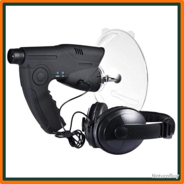 Amplificateur de son - Microphone parabolique x8 - 1200m - Livraison gratuite