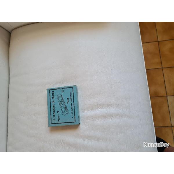 collector boite cartouche bleue  mgm plomb n10