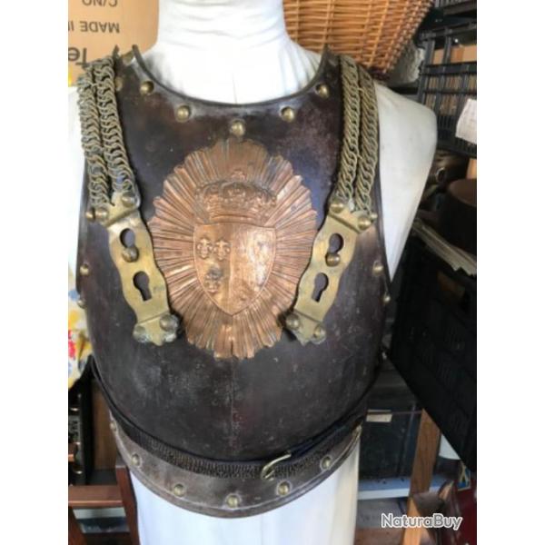 CUIRASSE �MOD�LE 1816 TROUPE DE LA GARDE ROYALE