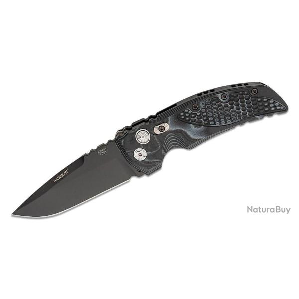 Couteau Automatique Hogue EX-A01 Lame Drop Point 154CM Manche G-Mascus Clip Made USA HO34139