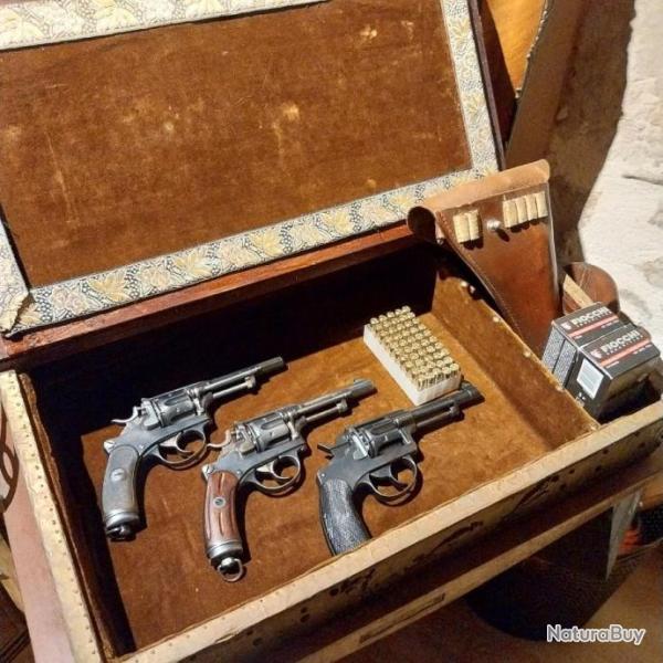 Ancien Coffret revolver