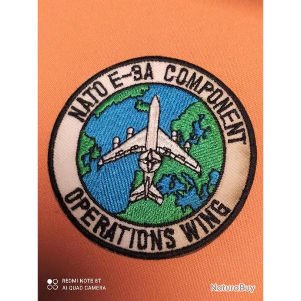 NATO E-3A OPERATION WINGS, PATCH AVIATION