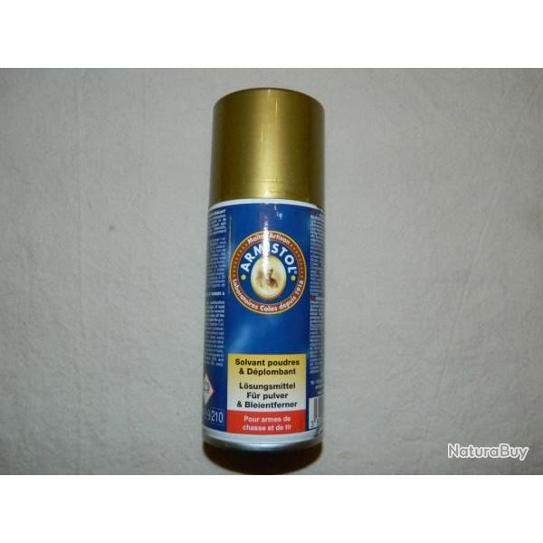 Solvant d�plombant pour armes Armistol a�rosol 150ml