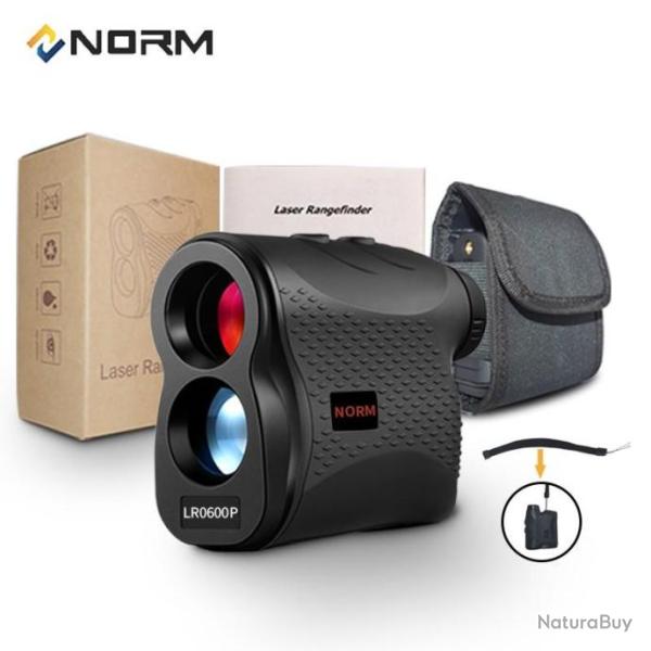 T�l�m�tre Noir Laser NORM 600M X6 Etanche IP 54 Solide Brouillard Vitesse