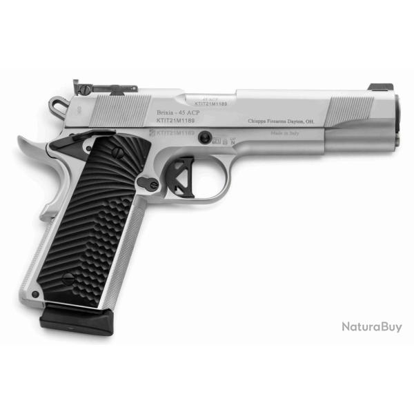 CHIAPPA 1911 EMPIRE GRADE CHROME 9MM
