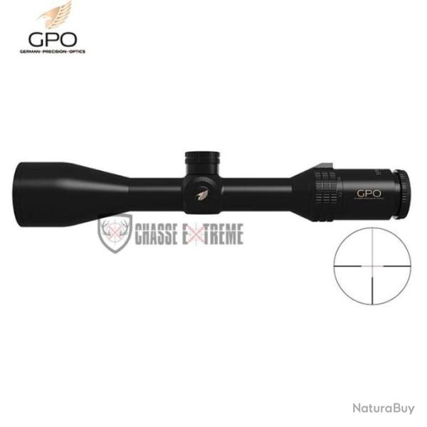 Lunette GPO Spectra 6X 2-12x50 R�ticule Fibre de Verre G4 IL SFP (Mrad)