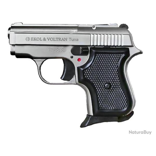 PISTOLET A BLANC EKOL TUNA CHROME CAL. 8MM