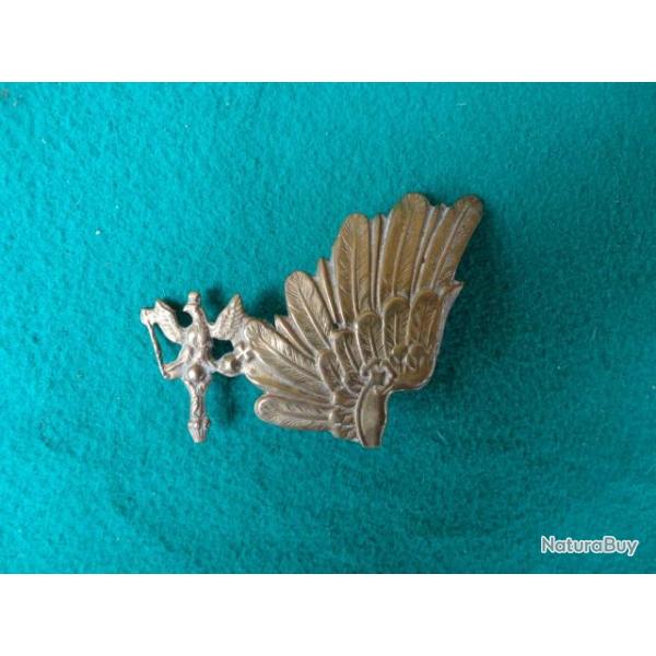 Plaque de casque � pointe.