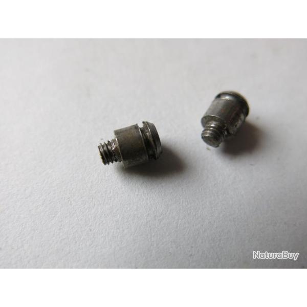 VENDU PAR CUIRASSIER11 PAIRE VIS SUPPORT DE TIGES DE COMMANDE VERNEY CARRON SUP SAGITAIRE CALIBRE 12