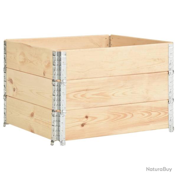 Jardini�res sur�lev�es 3 pi�ces 100 x 100 cm bois de pin solide 02_0000888