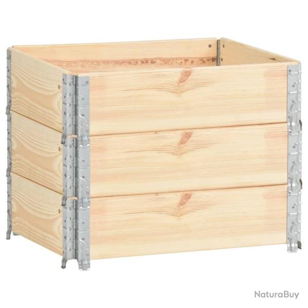 Jardini�res sur�lev�es 3 pi�es 60 x 80 cm bois de pin solide 02_0000892
