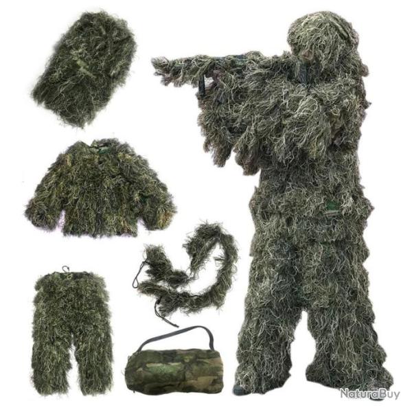 V�tements de Camouflage Tenue Camoufl�e Chasse Jeu de Guerre For�t Tactique Haute Qualit�