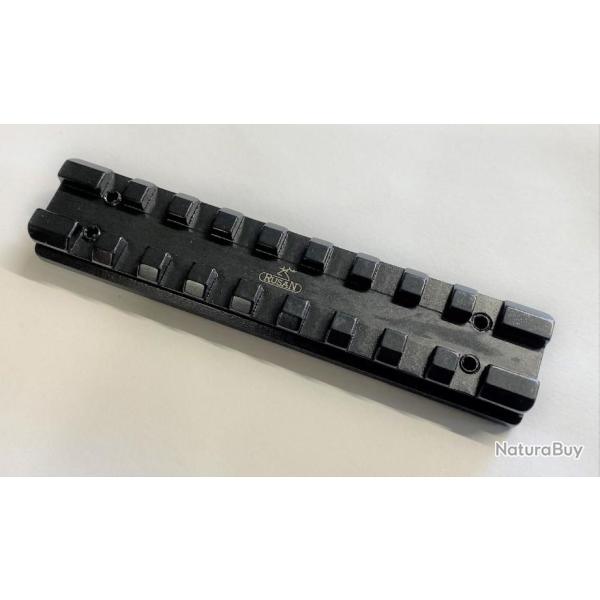 Rail picattiny RUSAN pour CZ 527 - 0 MOA