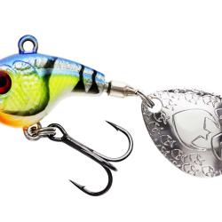 Leurre Westin DropBite Spin Tail Jig 17g 17g 3,4cm Chartreuse Blue Craw