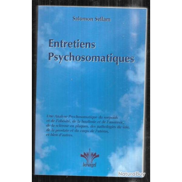 entretiens psychosomatiques de salomon sellam
