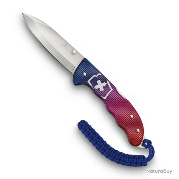 Couteau Evoke alox, Couleur rouge / bleu [Victorinox]