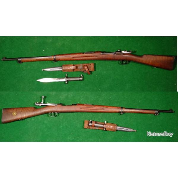 Mauser Carl Gustafs avec hausse de precision + Ba�onnette